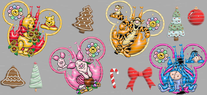 16oz Disney style-D-765